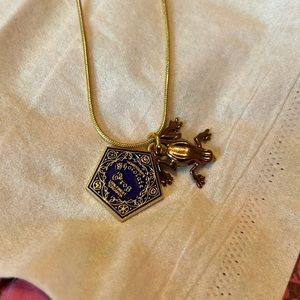Harry Potter Chocolate Frog Necklace
